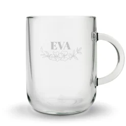 Theeglas graveren