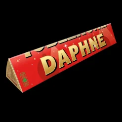 Toblerone kerst met naam