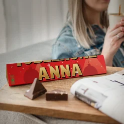 Toblerone kerst met naam