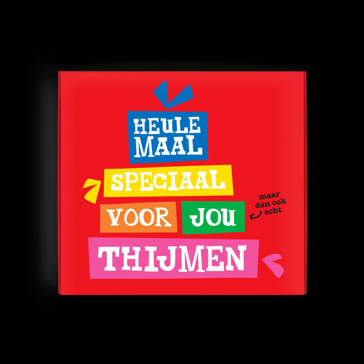 Tony Chocolonely Giftbox - Liefde (gepersonaliseerd)