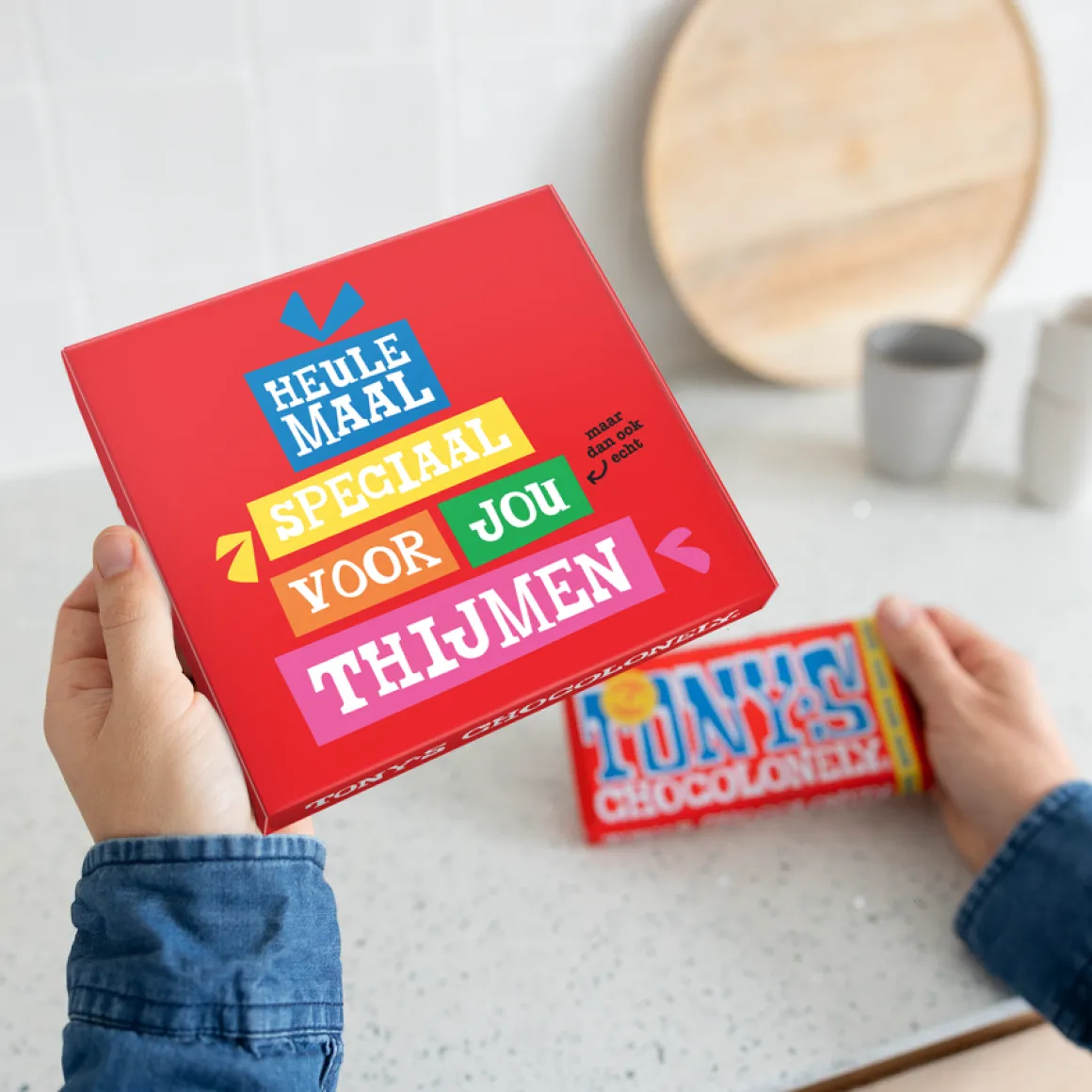 Tony Chocolonely Giftbox - Liefde (gepersonaliseerd)