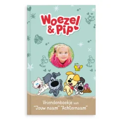 Vriendenboekje met naam - Woezel en Pip