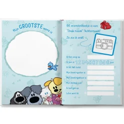 Vriendenboekje met naam - Woezel en Pip
