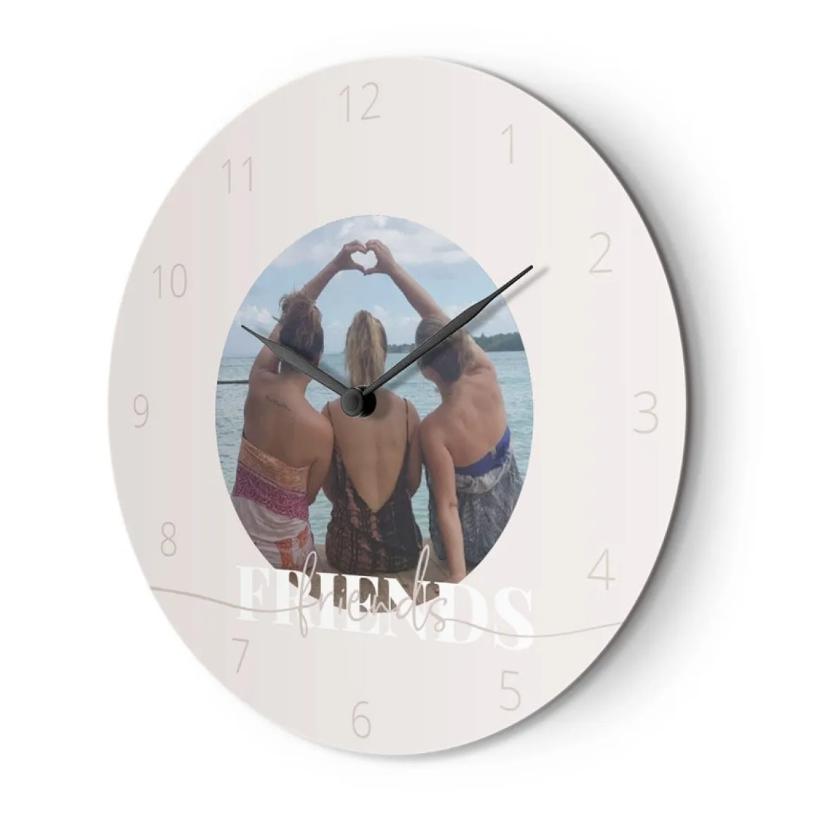 Wandklok met foto