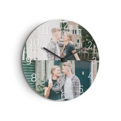 Wandklok met foto