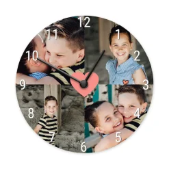 Wandklok met foto