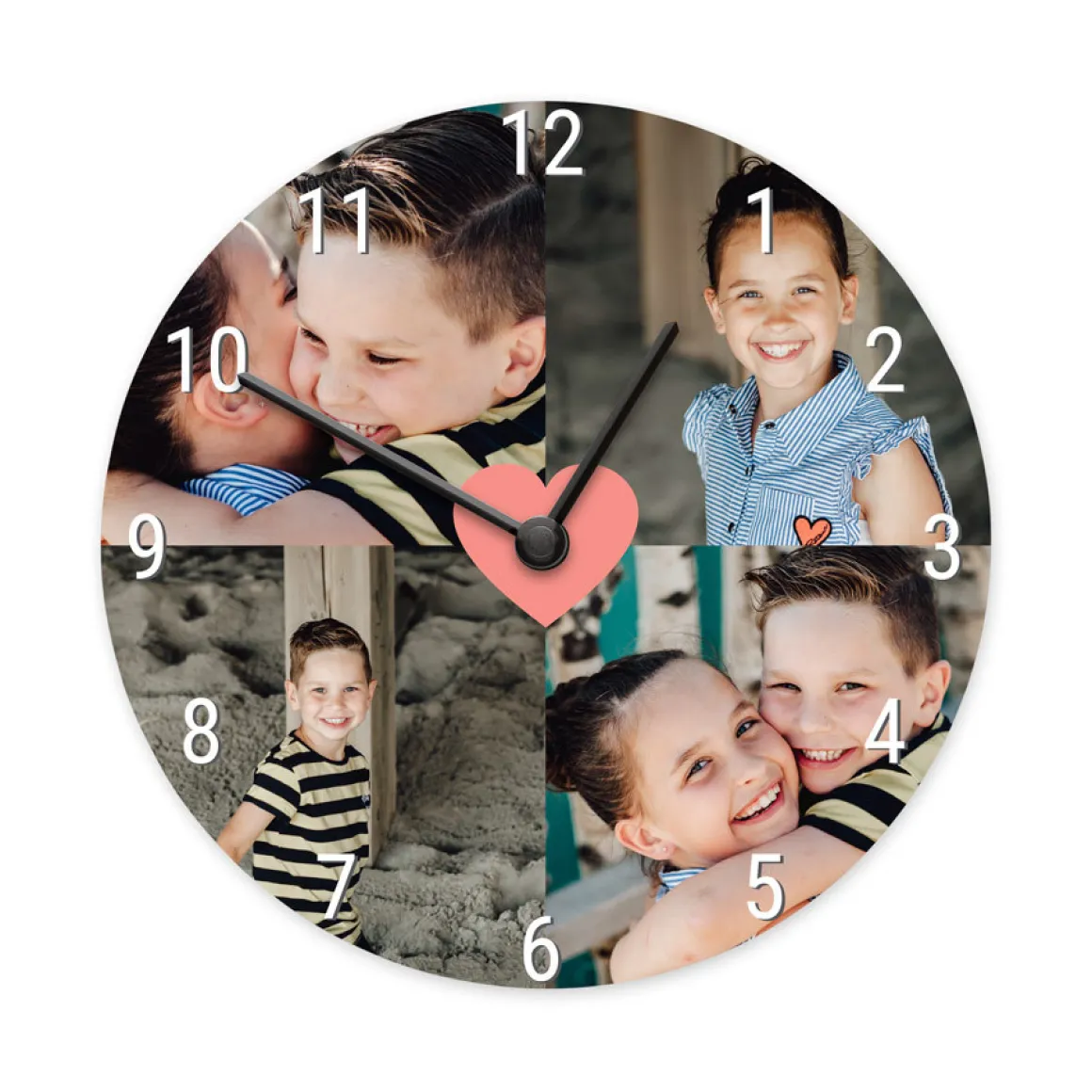 Wandklok met foto