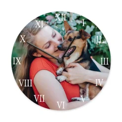 Wandklok met foto