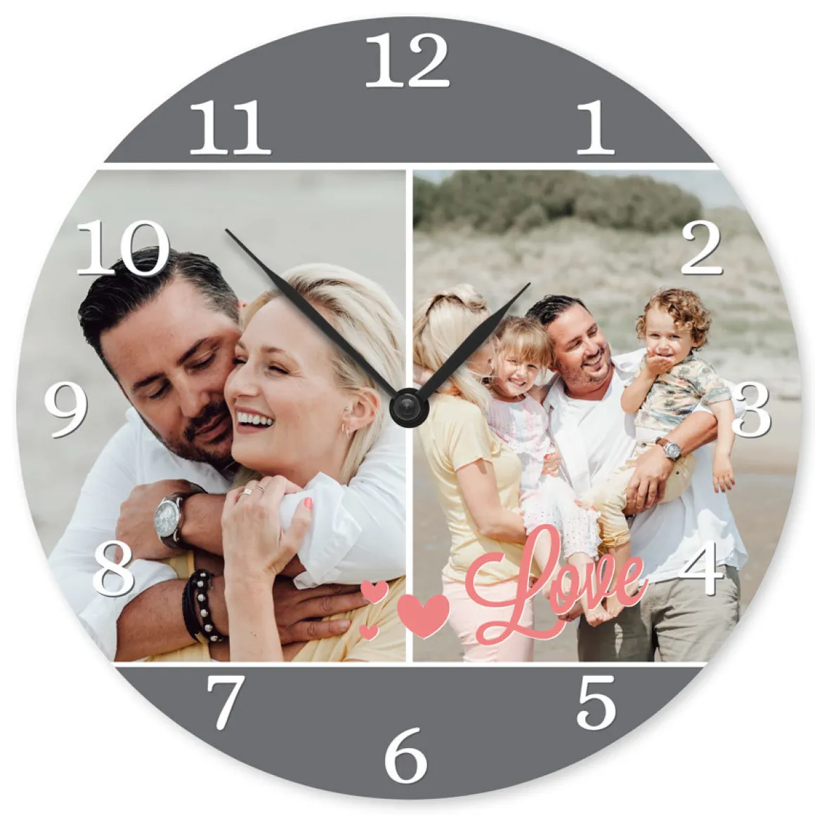 Wandklok met foto