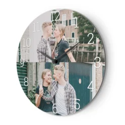 Wandklok met foto