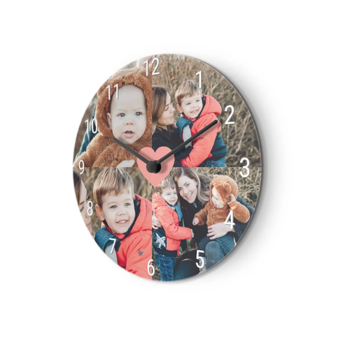 Wandklok met foto