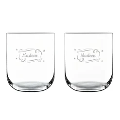 Waterglas deluxe graveren