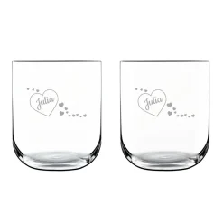 Waterglas deluxe graveren