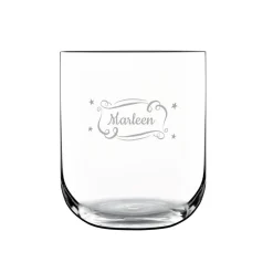 Waterglas deluxe graveren