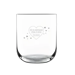 Waterglas deluxe graveren