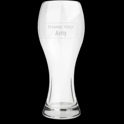 Weizen bierglas met naam graveren