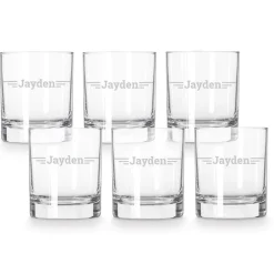 Whiskey glas met naam