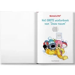 Winterboek - Woezel en Pip boek