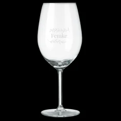 Witte wijnglazen graveren