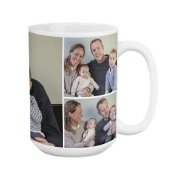 XXL mok met foto en tekst
