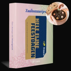 Zaaibommetjes met Fijne Feestdagen Primera Keuze Cadeaukaart